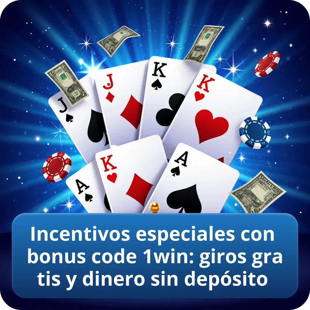 Incentivos especiales con bonus code 1win: giros gratis y dinero sin depósito
