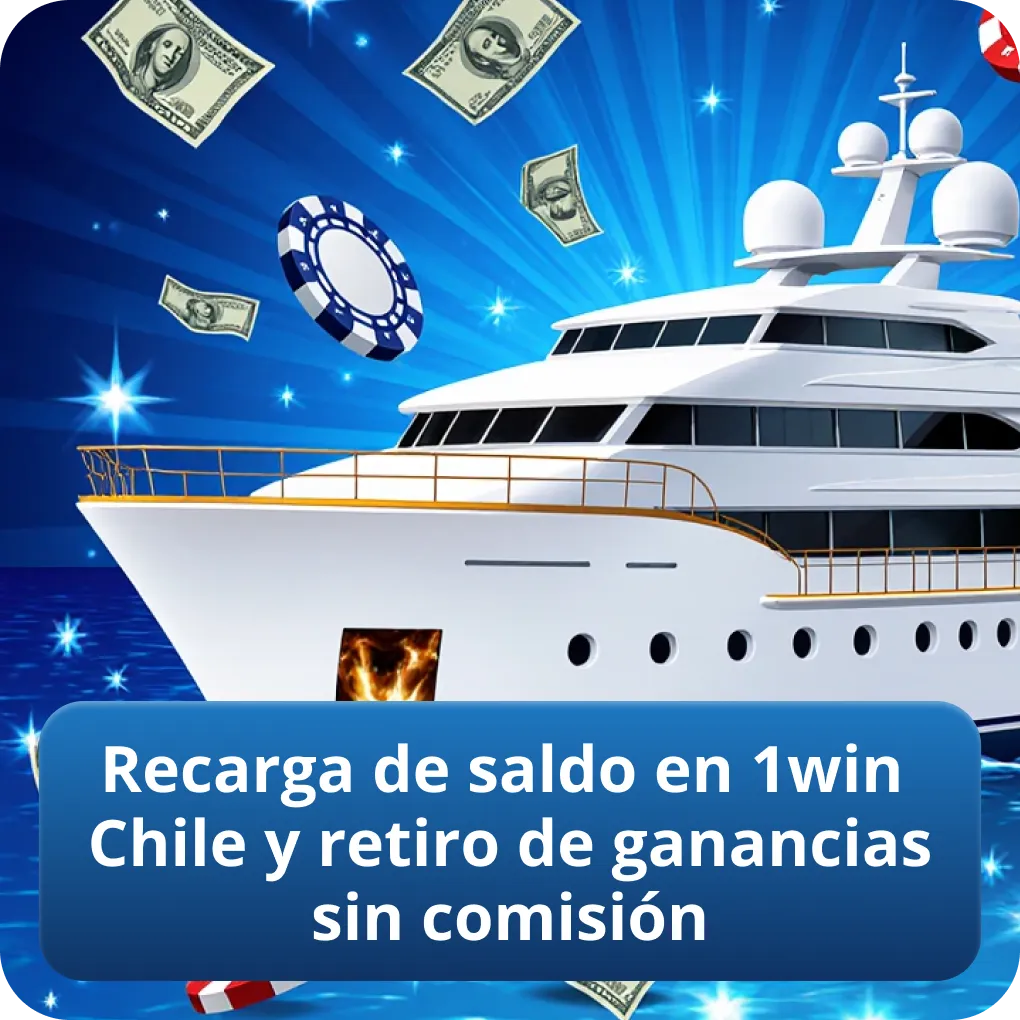 Recarga de saldo en 1win Chile y retiro de ganancias sin comisión