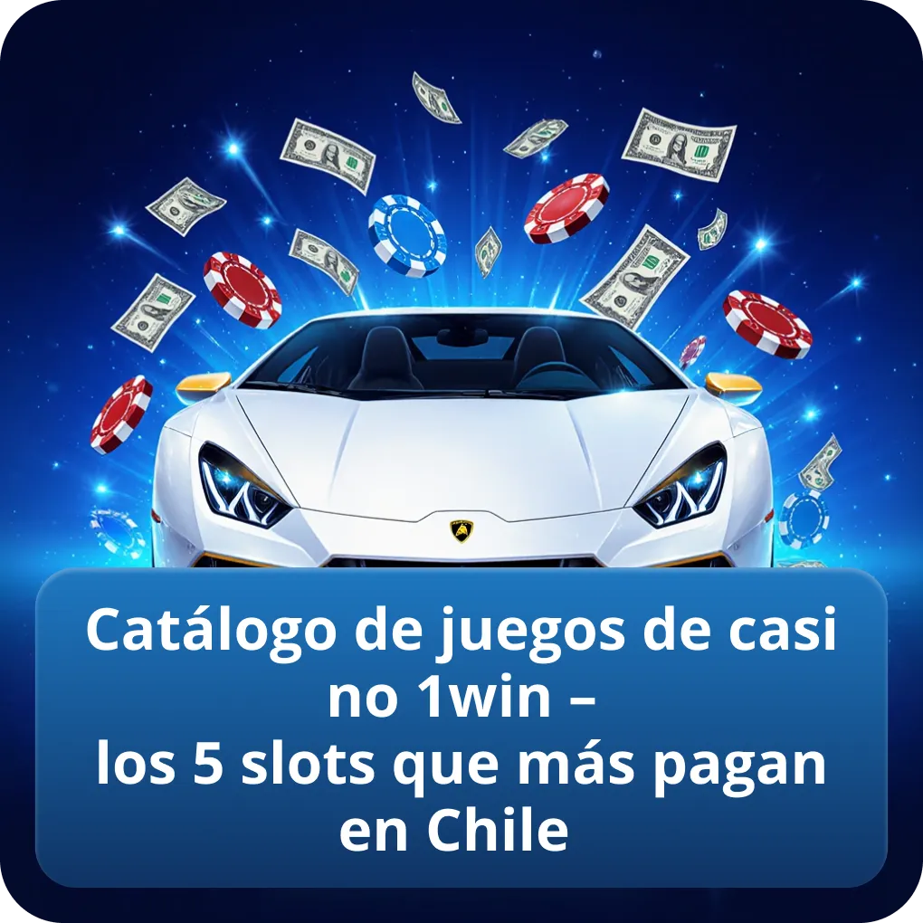 Catálogo de juegos de casino 1win – los 5 slots que más pagan en Chile